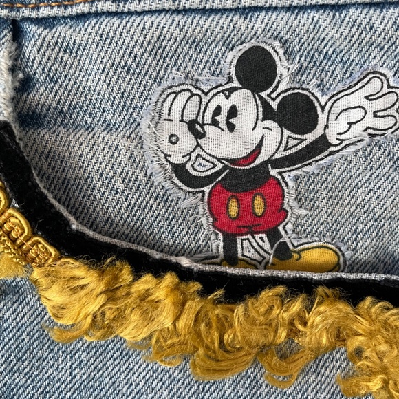 RARE Neil And David Vintage Custom Disney/Mickey Mouse Levi Jean Shorts - Picture 6 of 6